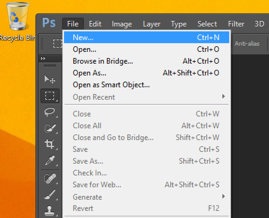 Photoshop more readable now after app manifest
